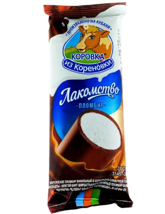 Коровка из Кореновки мороженое шоколадное