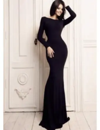 Mira Sezar платье черное