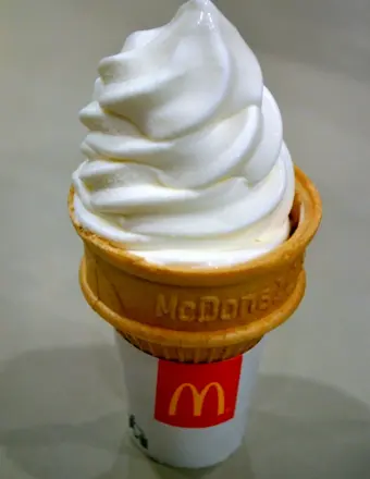 Мороженое Сандей макдональдс