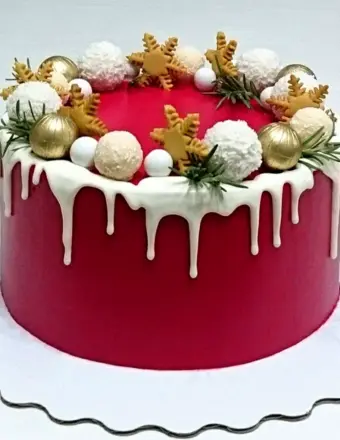 Новогодний торт